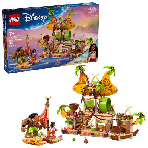 LEGO - 43258 - DISNEY - Moana 2 - Kakamora Barge - 572pcs - F25