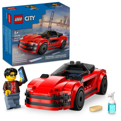 LEGO - 60448 - CITY - Red Sports Car - 109cs