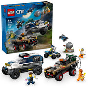 LEGO - 60449 - CITY - Off-Road Police Car Chase - 467pcs