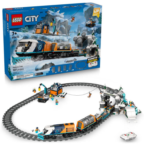 LEGO - 60470 - CITY - Explorers' Arctic Polar Express Train - 1517pcs - F25
