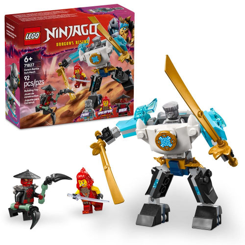 LEGO - 71827 - NINJAGO - Zane's Battle Suit Mech - 92pcs