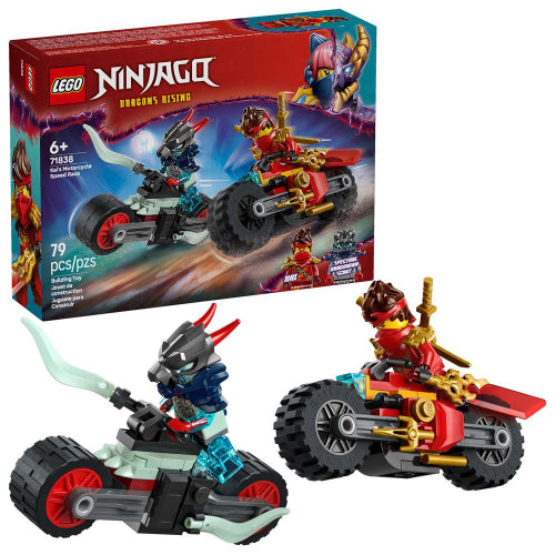 LEGO - 71838 - NINJAGO - Kai's Motorcycle Speed Race - 79pcs - F25