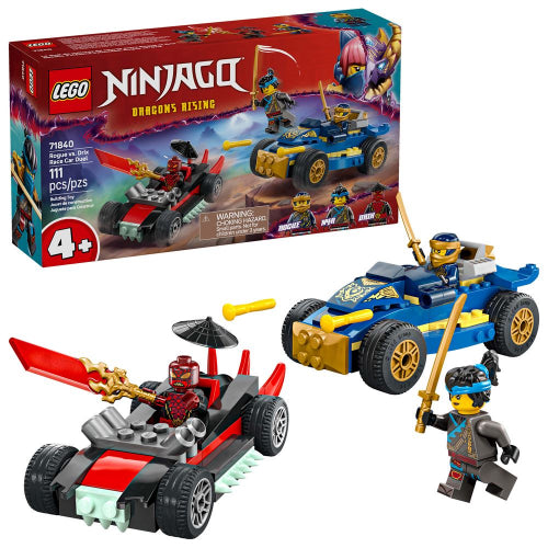 LEGO - 71840 - NINJAGO - Rogue vs. Drix Race Car Duel - 111pcs - F25