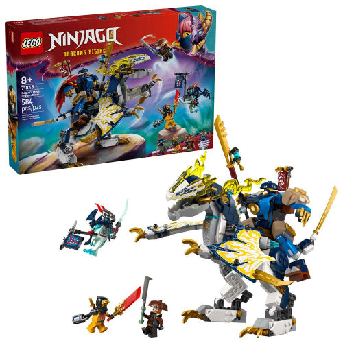 LEGO - 71843 - NINJAGO - Rogue's Mech Dragon Rider - 584pcs - F25