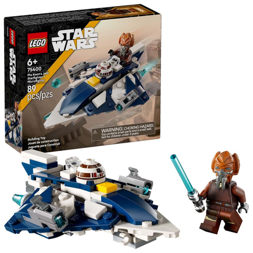 LEGO - 75400 - Star Wars - Plo Koon's Jedi Starfighter Microfighter - 89 Pc