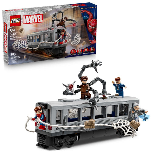 LEGO - 76321 - MARVEL - Spiderman vs. Doc Ock Subway Train Scene - 393pcs - F25