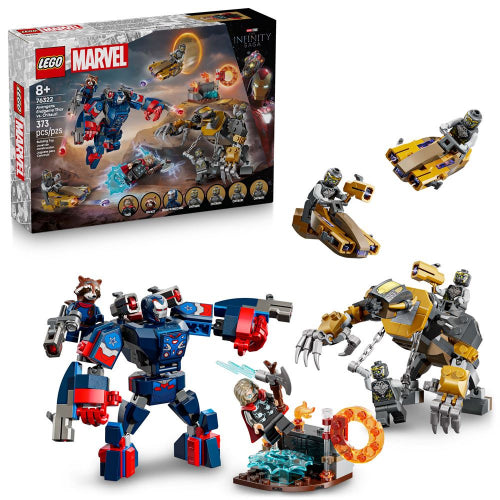 LEGO - 76322 - MARVEL - Avengers: Endgame Thor vs Chitauri - 373pcs - F25