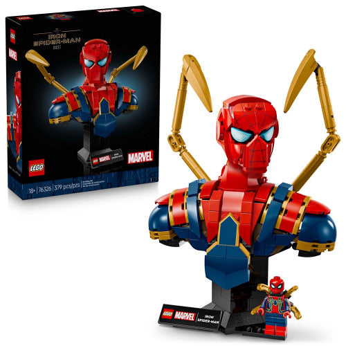 LEGO - 76326 - MARVEL - Iron Spiderman Bust - 379pcs - F25