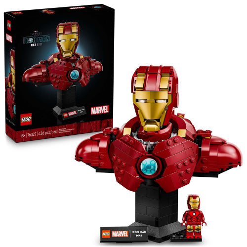 LEGO - 76327 - MARVEL - Iron Man MK4 Bust - 436pcs - F25