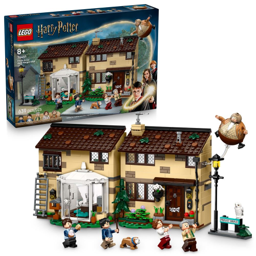 LEGO - 76451 - Harry Potter - Privet Drive - Aunt Marge's Visit - 639 Pc