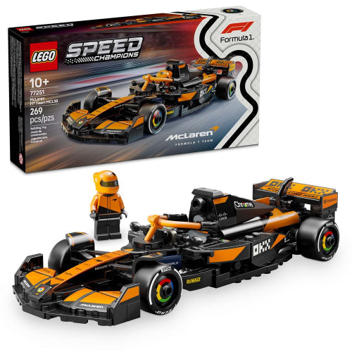 LEGO - 77251 - SPEED CHAMPIONS - McLaren F1 Team MCL38 Race Car - 269pcs