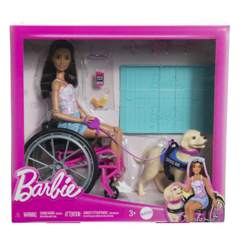 Mattel - Barbie - DOLL & SERVICE DOG