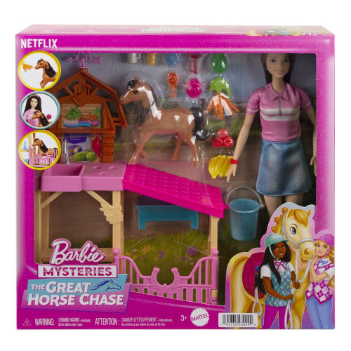 Mattel - Barbie - RENEE's SMALL HORSE NURTURING PLAYSET
