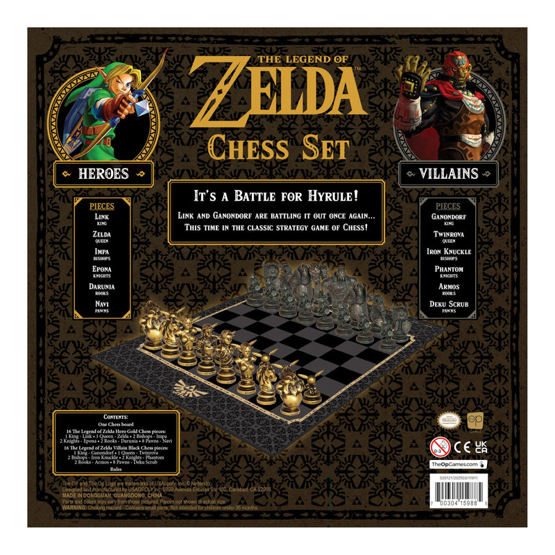 USAopoly - Chess - Zelda