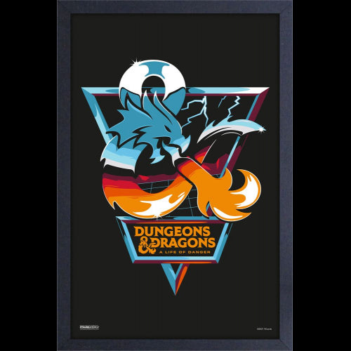 Pyramid America - DUNGEONS & DRAGONS - LIFE OF DANGER - 11" x 17" GEL PRINT