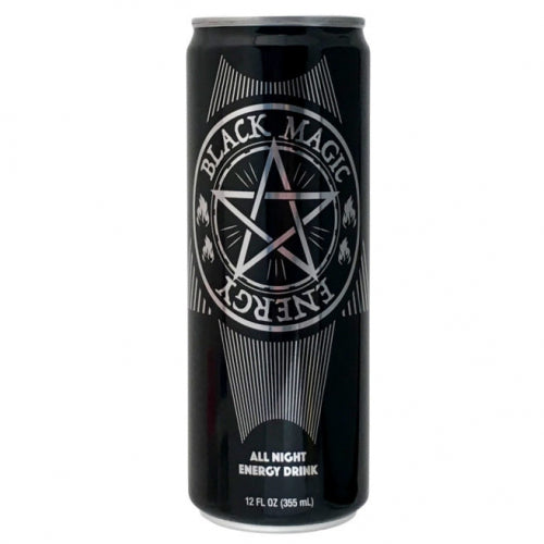 Boston America - ENERGY DRINK - 12fl oz/355ml - BLACK MAGIC