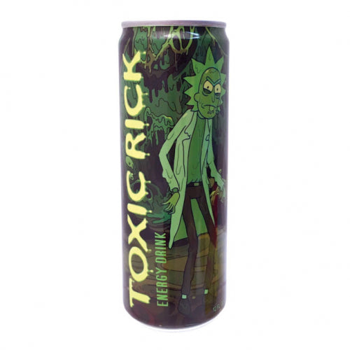 Boston America - ENERGY DRINK - 12fl oz/355ml - RICK and MORTY - TOXIC RICK