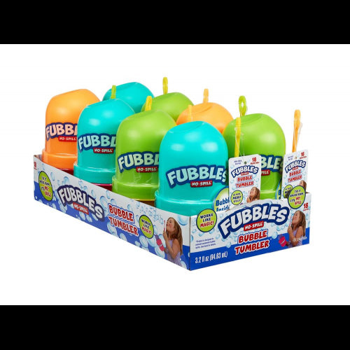 Little Kids - FUBBLES - NO SPILL BUBBLE TUMBLER - PDQ ASST
