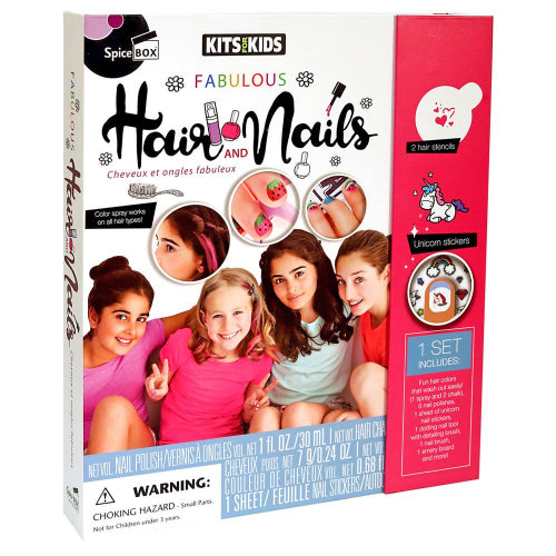 SpiceBox - KITS for KIDS -FABULOUS HAIR & NAILS