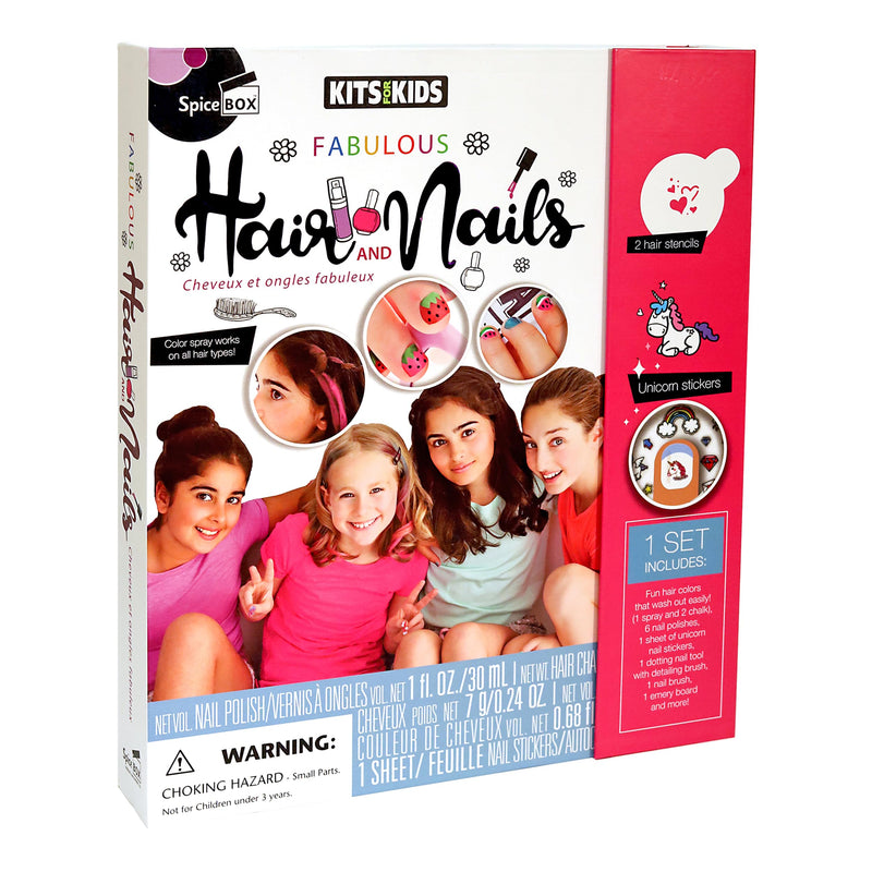 SpiceBox - KITS for KIDS -FABULOUS HAIR & NAILS