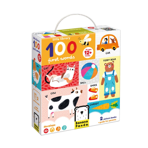 Banana Panda - LITTLE LIBRARY - FIRST 100 WORDS (12m+)