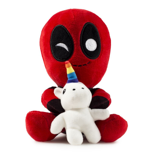 Neca - MARVEL - DEADPOOL w/UNICORN - 7.5" PHUNNY PLUSH