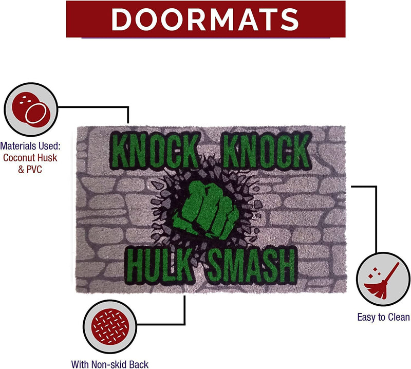 Pyramid America - MARVEL - HULK KNOCK KNOCK - DOOR MAT