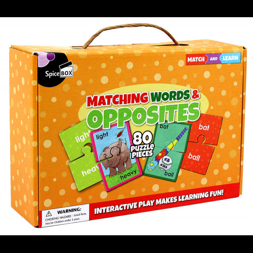 SpiceBox - MATCH & LEARN - MATCHING WORDS & OPPOSITES