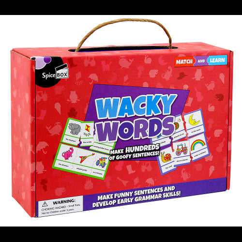 SpiceBox - MATCH & LEARN - WACKY WORDS
