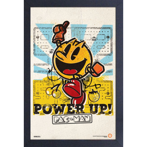 Pyramid America - PAC-MAN - POWER UP! - 11" x 17" GEL PRINT
