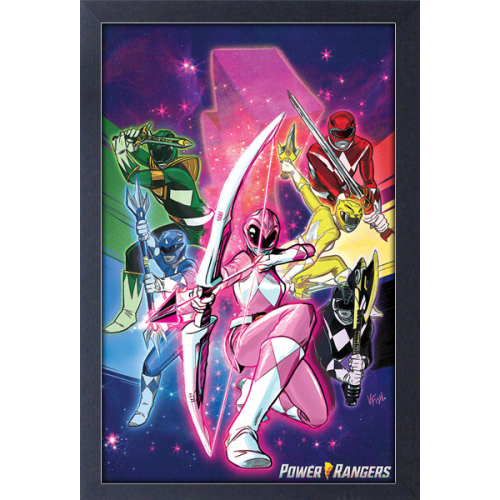 Pyramid America - POWER RANGERS - PINK LEAD - 11" x 17" GEL PRINT