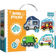 Trefl - PUZZLE - BABY CLASSIC - VEHICLES and JOBS