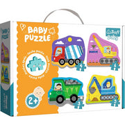 Trefl - PUZZLE - BABY CLASSIC - VEHICLES on the COSTRUCTION SITE
