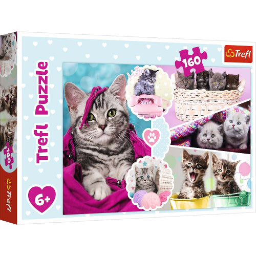 Trefl - PUZZLE - LOVELY KITTENS - 160pcs