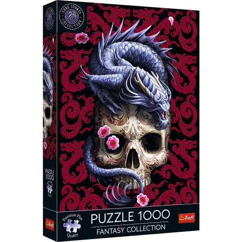 Trefl - PUZZLE - PREMIUM PLUS - ANNE STOKES - ORIENTAL DRAGON - 1000pcs