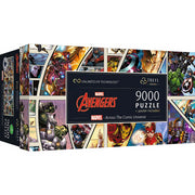 Trefl - PUZZLE - PRIME UFT - MARVELACROSS THE COMIC UNIVERSE - 9000pcs
