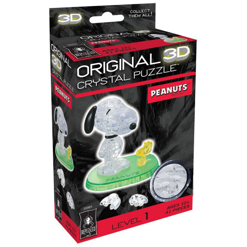University Games - SNOOPY & WOODSTOCK LICENSED CRYSTAL PUZZLE