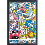 Pyramid America - SONIC - COMIC - 11" x 17" GEL PRINT