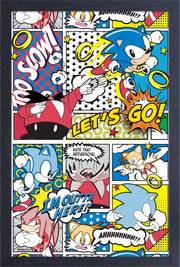 Pyramid America - SONIC - COMIC - 11" x 17" GEL PRINT