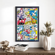 Pyramid America - SONIC - COMIC - 11" x 17" GEL PRINT