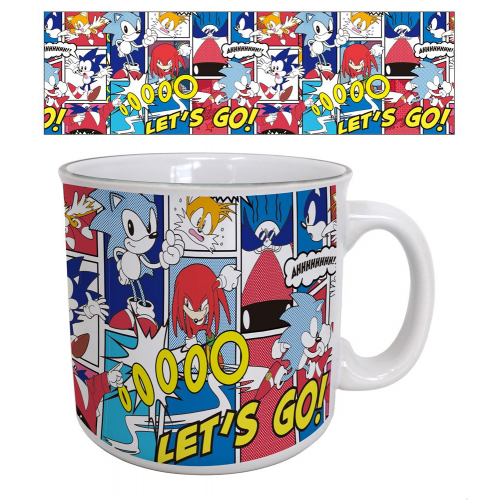 Pyramid America - SONIC - COMIC PANEL - 20oz CERAMICMUG