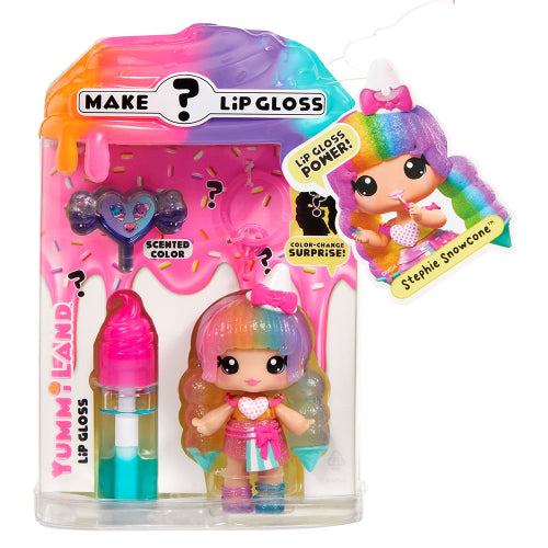 YUMMILAND - YUMMILAND - LIP GLOSS DOLLS - MYSTERY/FLAVOR COMBO ASST IN PDQ