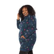 LUG - Peekaboo Sweater Fleece Tunic Hoodie