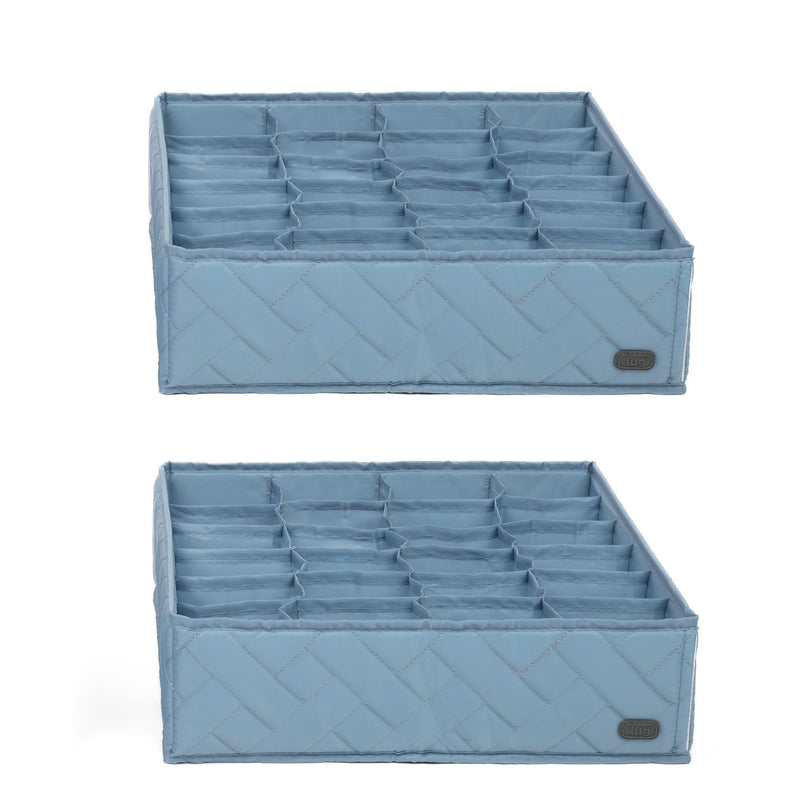 LUG - Trolley 2PC 24 Pocket Drawer Organizers