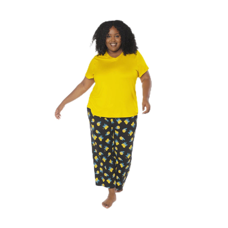 LUG - Boomerang Relaxed Tee & Cropped Pants Set