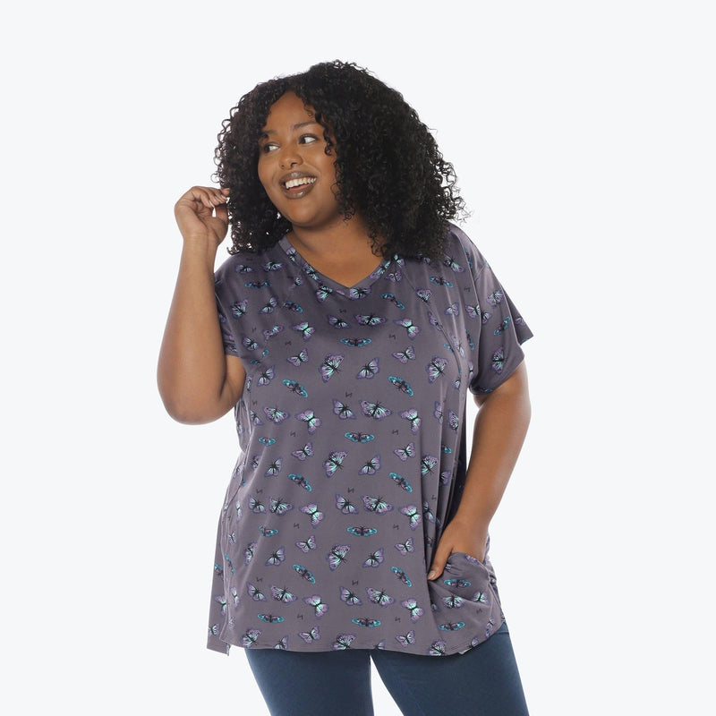 LUG - Hopper High Low Tunic Top