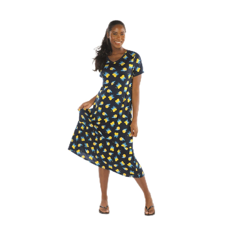 LUG-Apparel - Swing High Low Maxi Dress