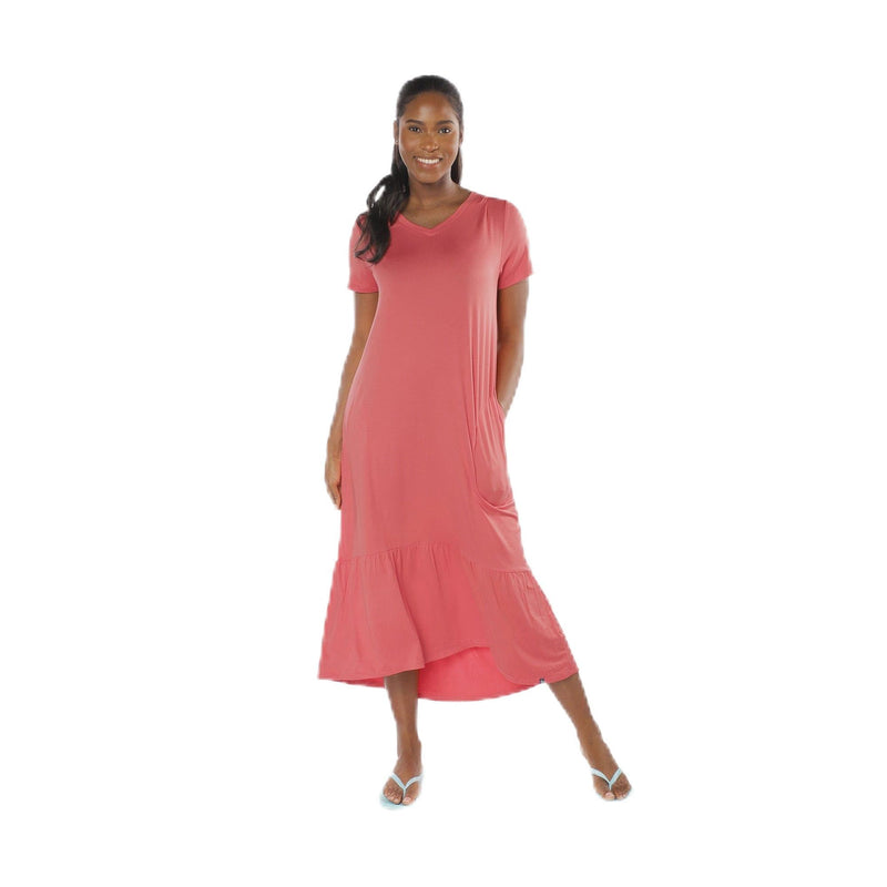 LUG - Swing High Low Maxi Dress