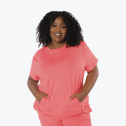 LUG - Scoop Short Sleeve Top