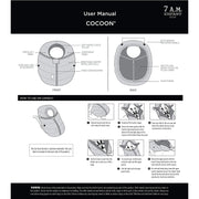 7AM - Car Seat Cocoon - Polar